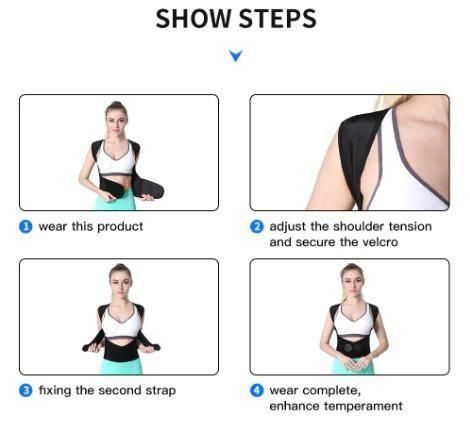Adjustable Back Posture Corrector/ Slouching Relieve Pain Belt For Men / Women